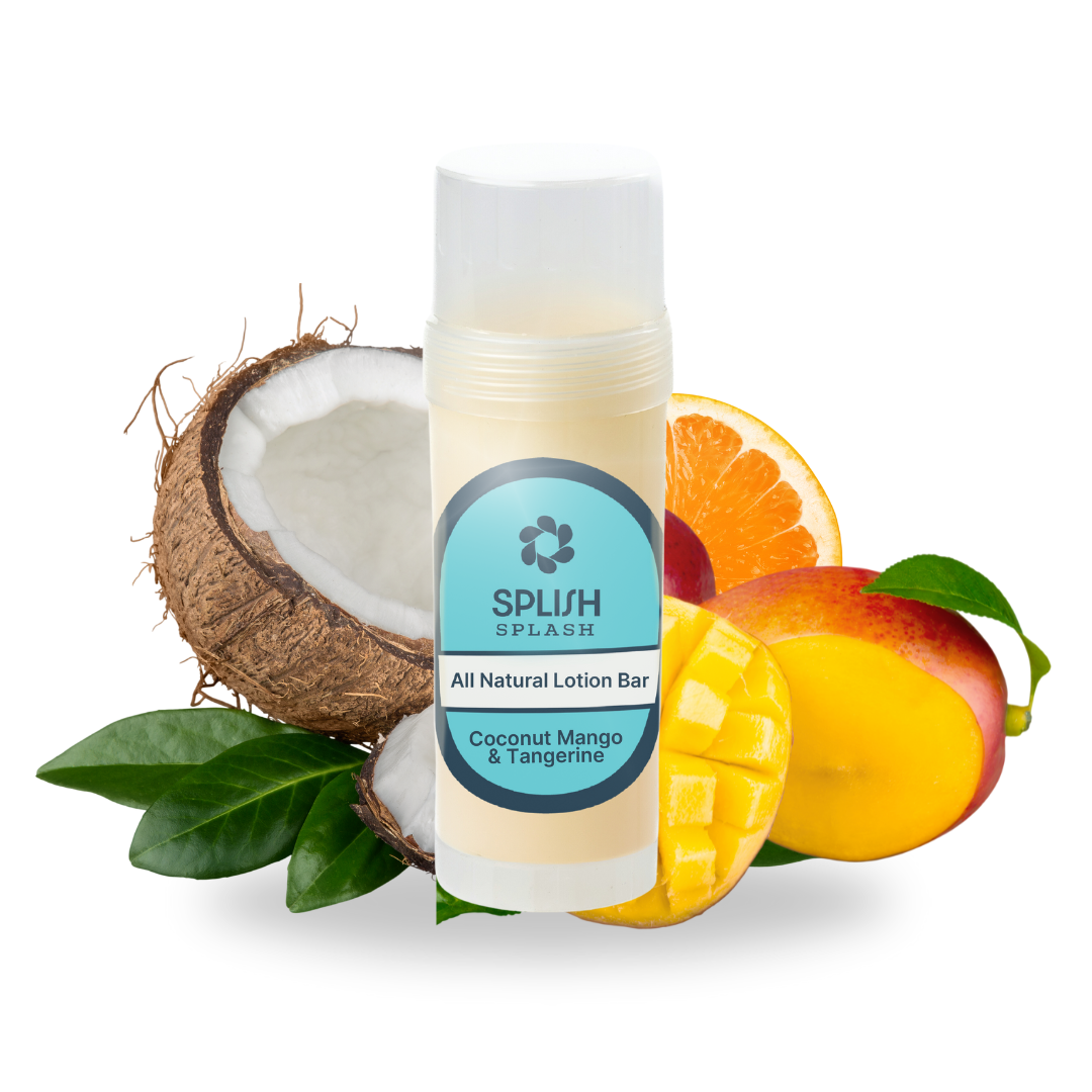 Coconut Mango and Tangerine All Natural Lotion Bar