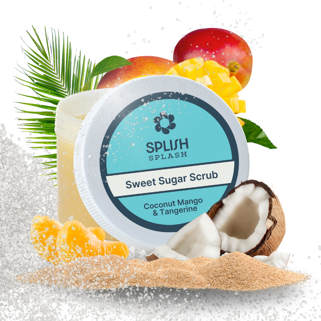 Coconut Mango and Tangerine Sweet Sugar Scrub