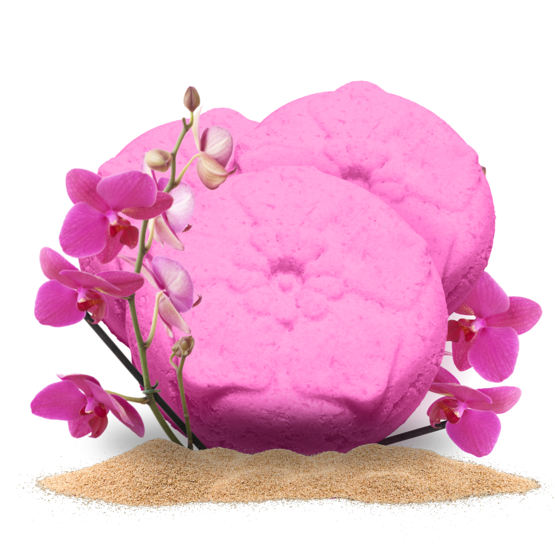 Island Orchid Bath Bombs (Set of 3)