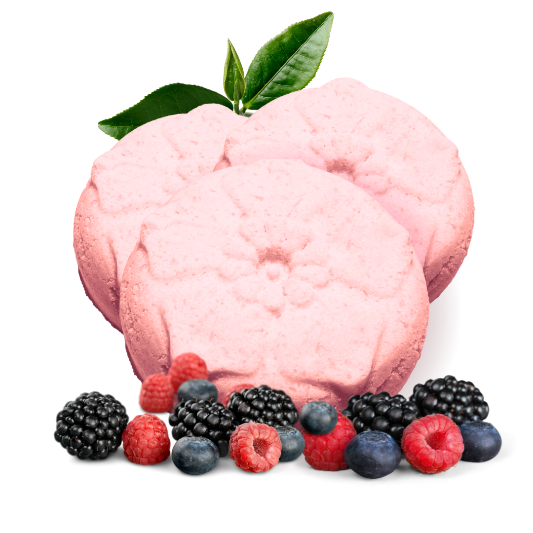 White Tea and Berries Bath Bombs (Set of 3)