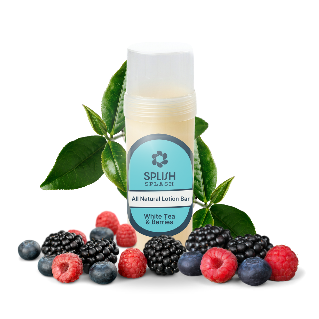 White Tea and Berries All Natural Lotion Bar